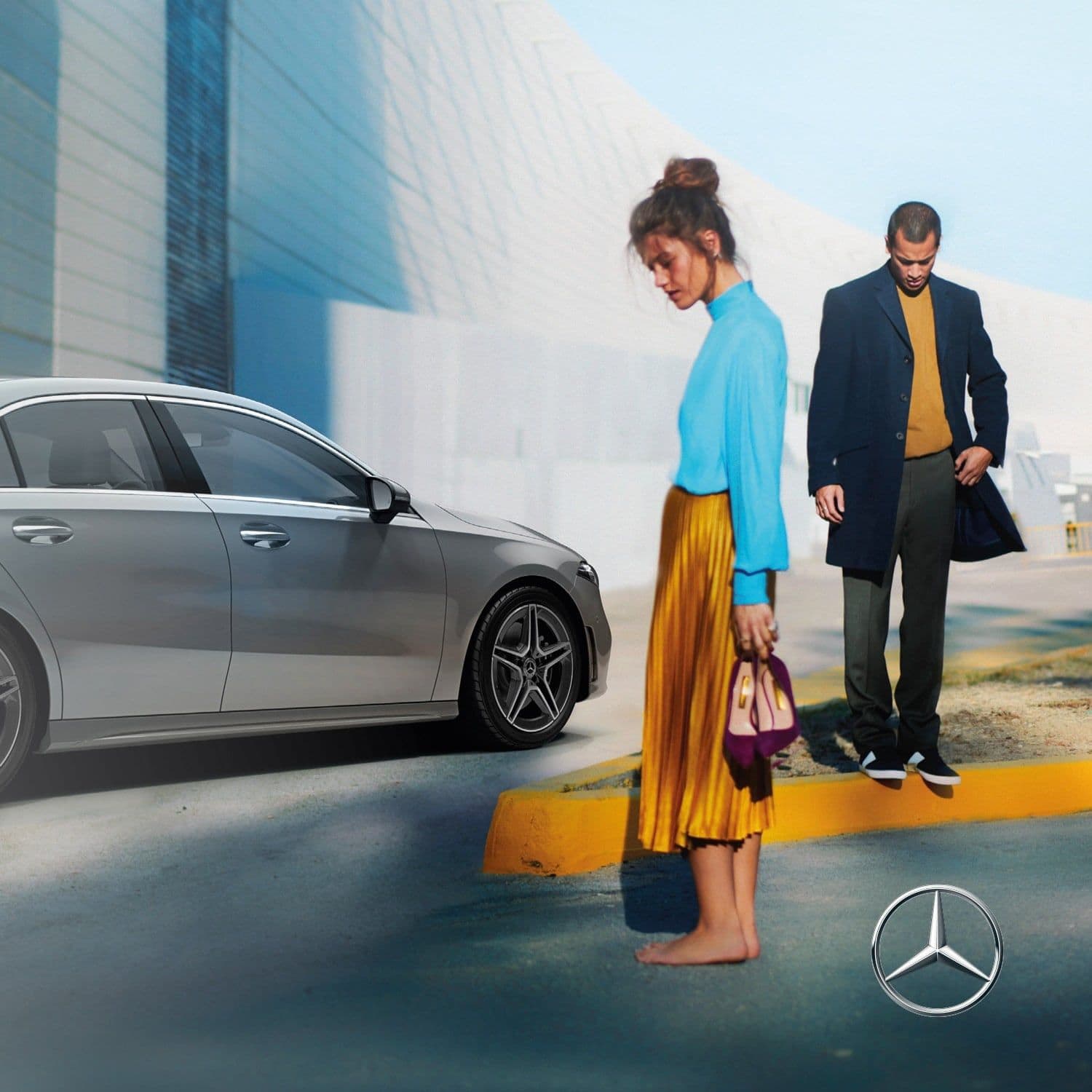 Événementiel réalisé pour Mercedes CLA Coupé