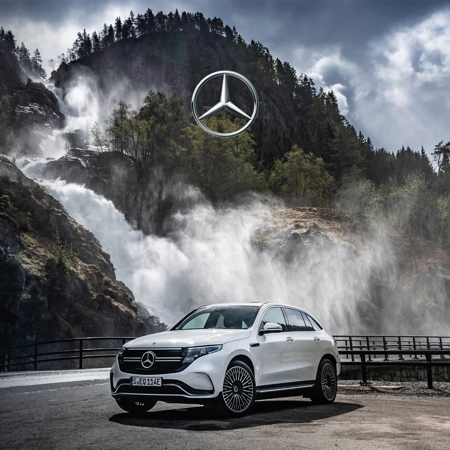 Événementiel réalisé pour Mercedes EQC
