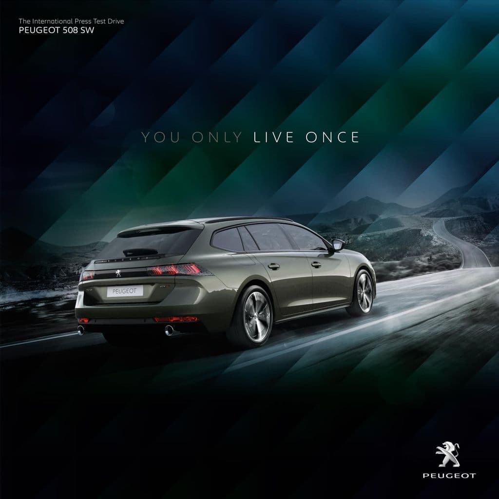 Événementiel réalisé pour Peugeot 508 SW