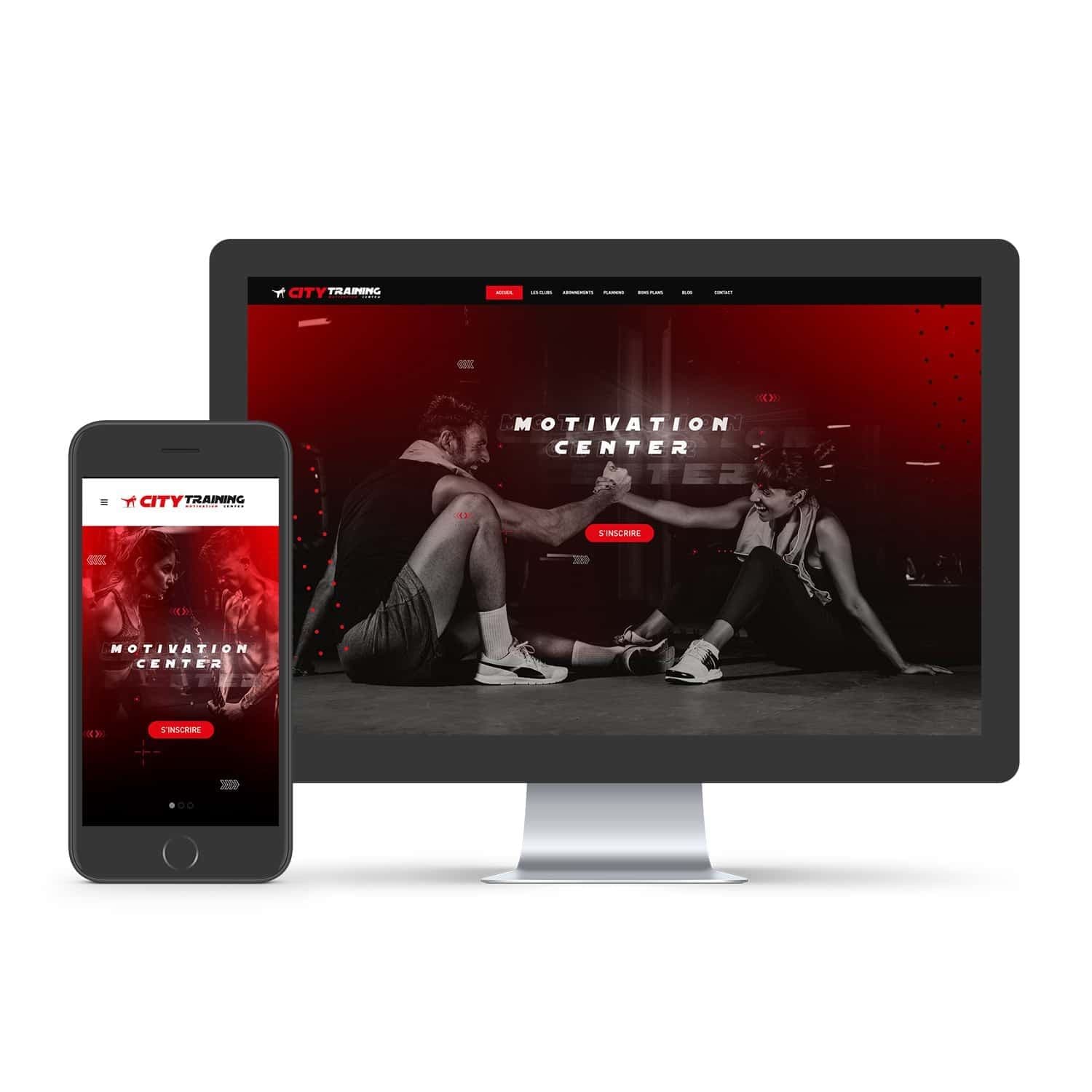 Web réalisé pour City Training